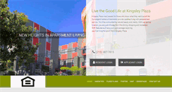 Desktop Screenshot of kingsleyplazaapts.com